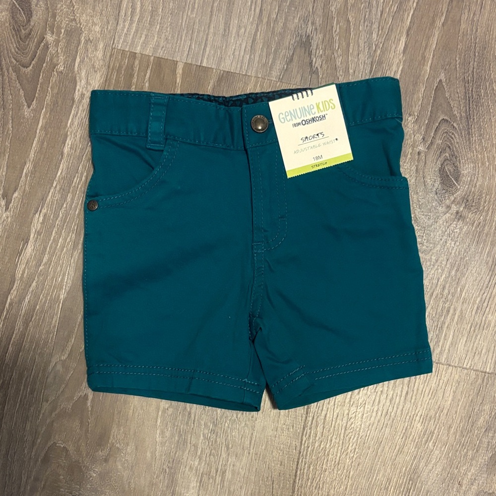 OshKosh B'gosh Teal Kids Shorts